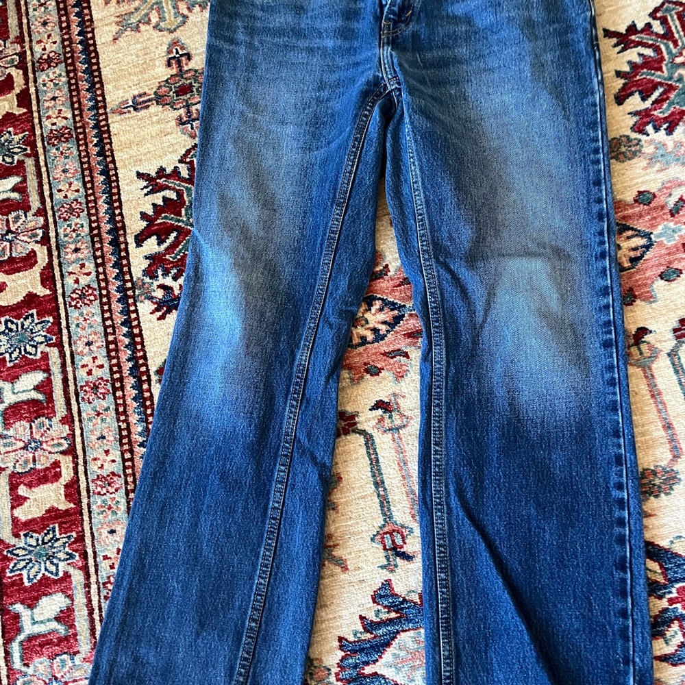 Levi's Men's Straight Fit 559 Jeans - Dark/Bright Blue